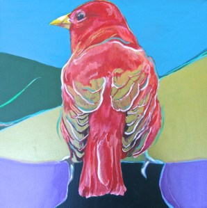 24" x 24" Mixed media on canvas